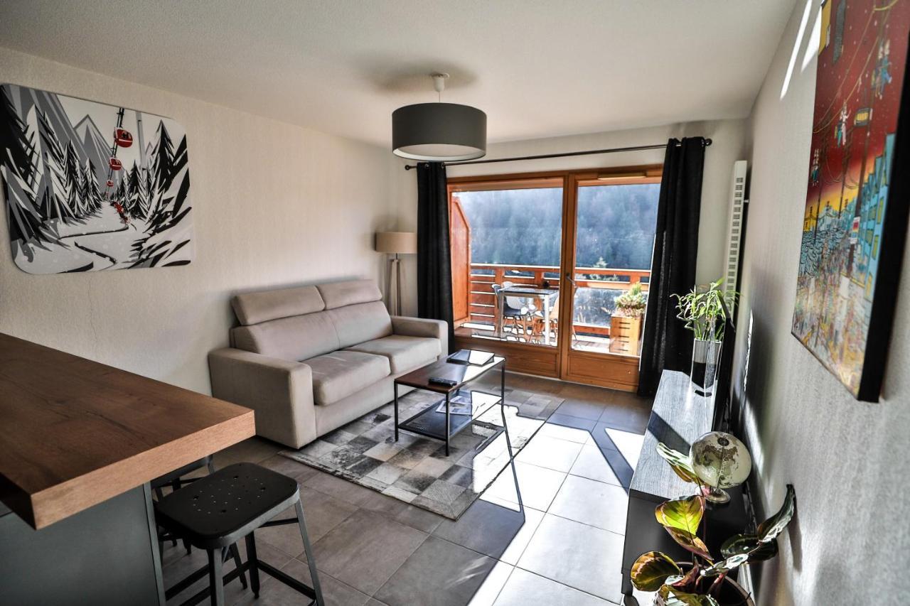 Appt Primeveres - Centre Village, Vue Montagne - Aravistour سان جان دو سكست المظهر الخارجي الصورة