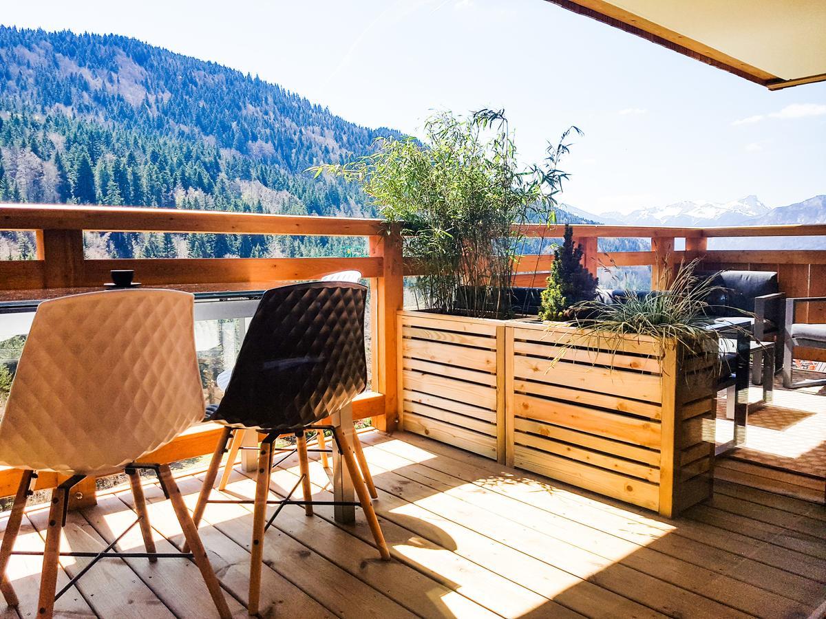 Appt Primeveres - Centre Village, Vue Montagne - Aravistour سان جان دو سكست المظهر الخارجي الصورة